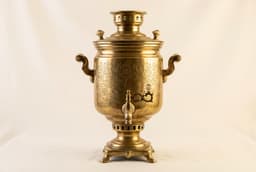 Самовар Баташевъ, латунь, Тула — миниатюра 1