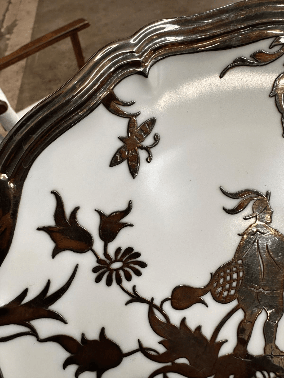 Блюдо с ручками Rosenthal (Германия), серия Chippendale, изображение 3 из 13
