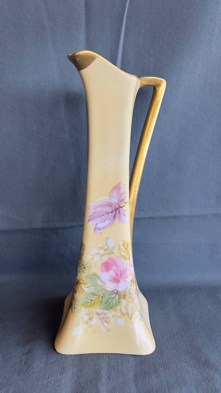 Фарфоровая ваза-кувшин Porcelaine Originale de Limoges, Франция, изображение 2 из 10