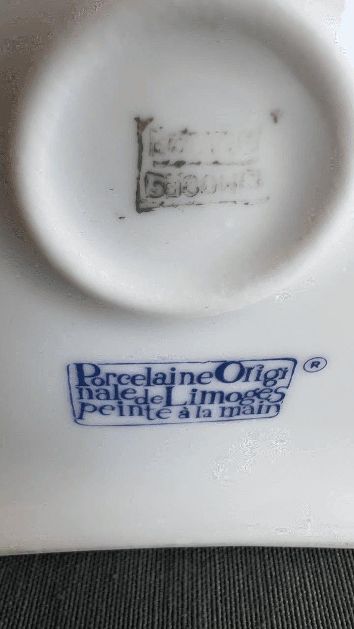 Фарфоровая ваза-кувшин Porcelaine Originale de Limoges, Франция, изображение 9 из 10