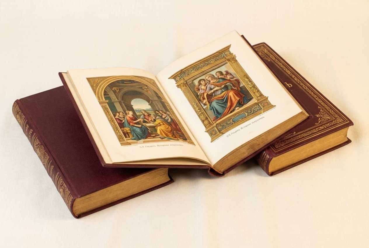 Книга «История искусства» Гнедич П.П., 1897, изображение 2 из 4