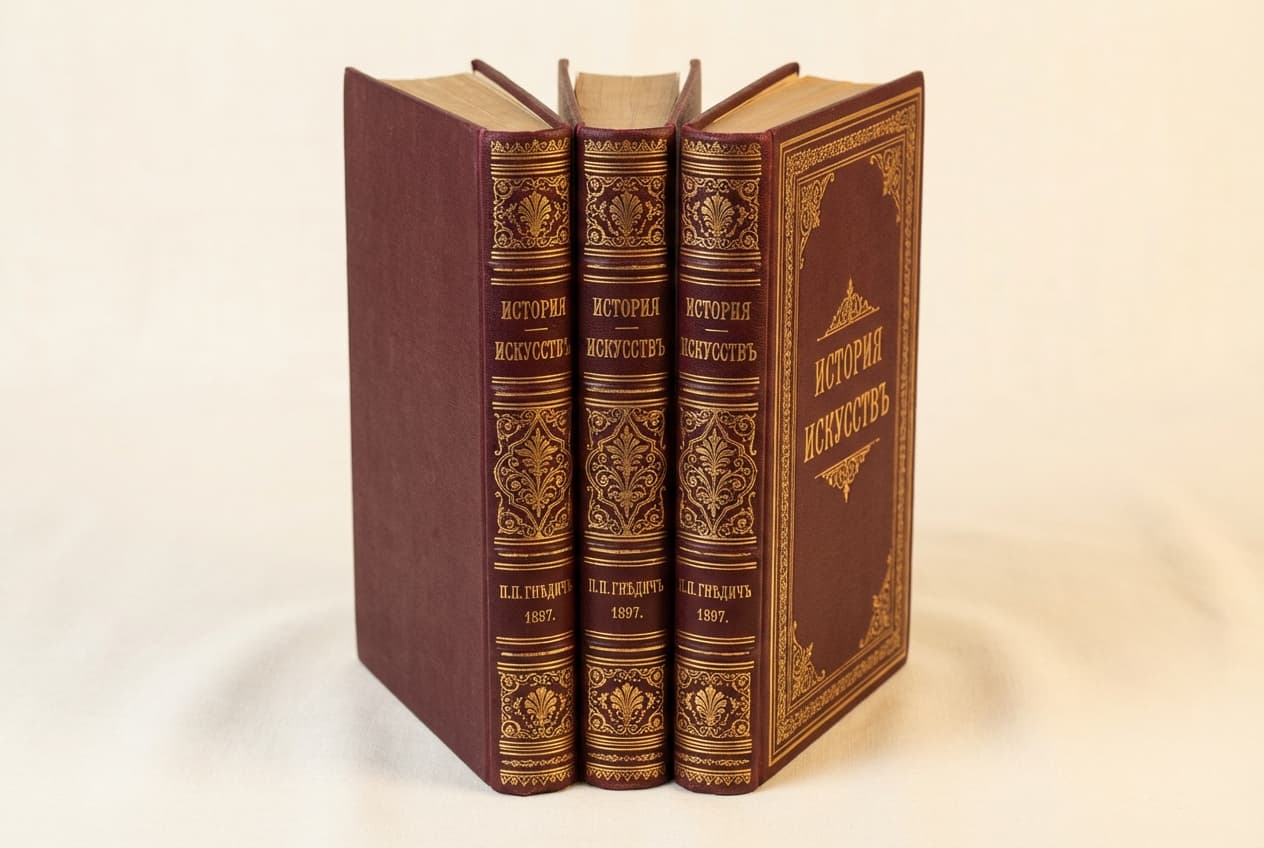 Книга «История искусства» Гнедич П.П., 1897 — фото 1 из 4